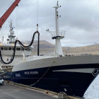 Arctic Voyager landar svartkjaft til Havsbrún