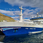 Finnur Fríði landað 1.000 tons í Fuglafirði