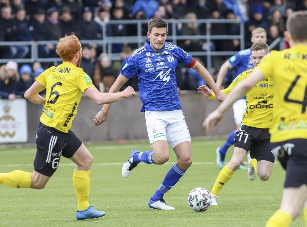 KÍ vann sannførandi 3-0 í Runavík síðsta vikuskifti. Í juli skulu bæði stríðast í Europa Conference League (Mynd: Sverri Egholm)