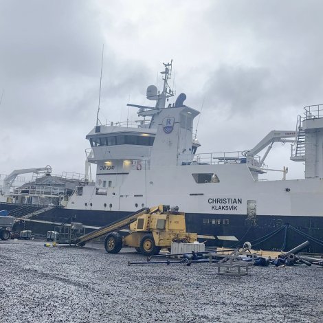 Christian verður riggaður til makrelfiskiskapin