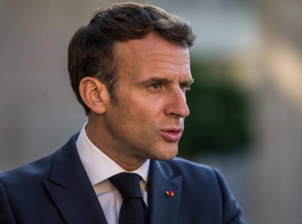 Emmanuel Macron, forseti í Fraklandi (Mynd: EPA)