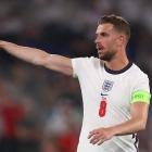 Fyrrverandi landsliðsskiparin skifti síðsta summar til Saudiarabia - nú er hann í Ajax. 33-ára gamli Jordan Henderson er í løtuni ikki so áhugaverdur fyri enska landsliðið (Mynd: EPA)