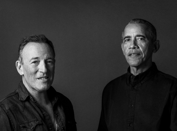 Teir báðir, Bruce Springsteen og Barack Obama geva í heyst út bókina 