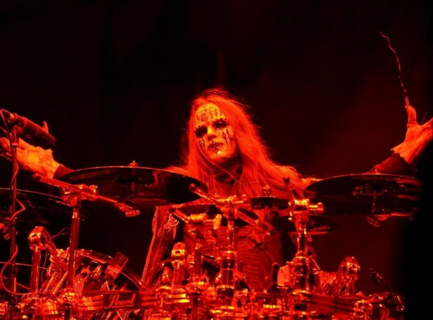 Joey Jordison var trummusláari í Slipknot fram til 2013 (Mynd: EPA)