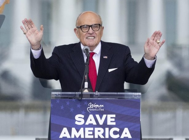 Rudy Giuliani (Mynd: EPA)