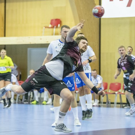 H71 vísti seg væl fram móti Drammen úr Noreg fyri tveimum árum síðani - liðið hevur góðar fyritreytir til gott lutakast (Mynd: Sverri Egholm)