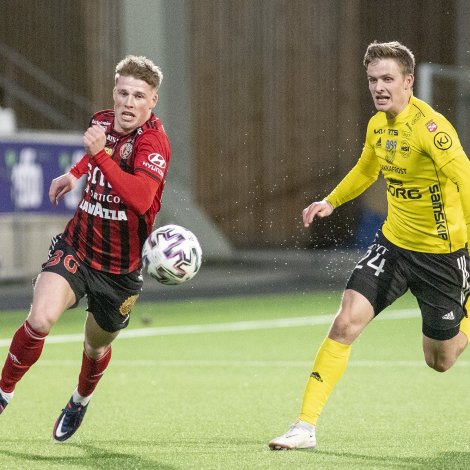 HB og NSÍ skulu stríðast um annað finaluplássið, tá tey hittast við Løkin sunnudagin (Mynd: Sverri Egholm)