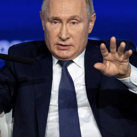 Putin: ES lond sjálvi ábyrgd av høgu gassprísunum