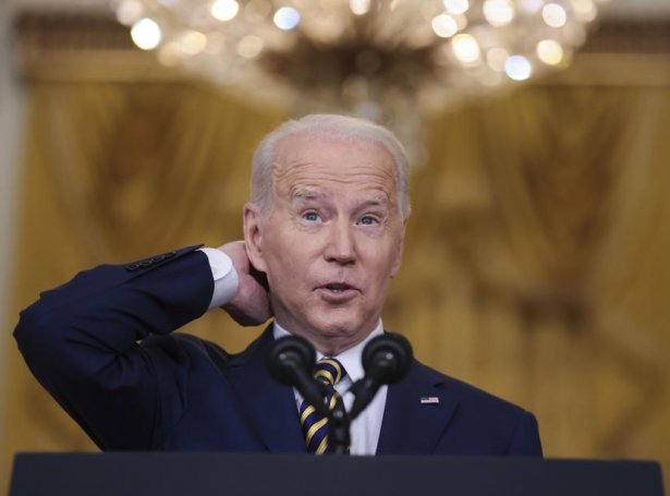 Amerikanski forsetin, Joe Biden (Mynd: EPA)