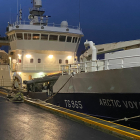 Arctic Voyager landar til Havsbrún í morgun