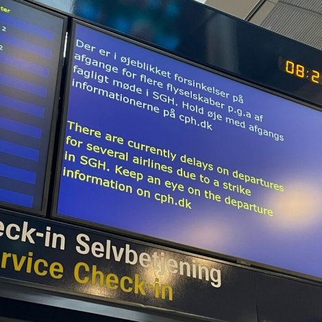 Handfara viðførið aftur sum vanligt í Kastrup