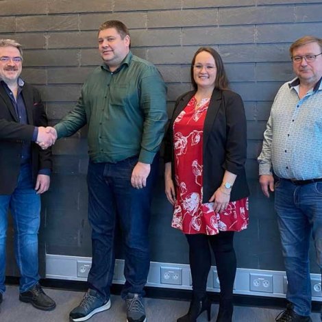 Nýtt starvsfólk á teknisku deild hjá Fuglafjarðar kommunu