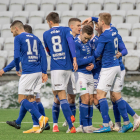 Føroyameistararnir frá í fjør, KÍ, vunnu fyrsta steypið í ár sunnudagin tá teir í Stórsteypadystinum vunnu 3-1 móti steypavinnarunum úr B36 (Mynd: Sverri Egholm)