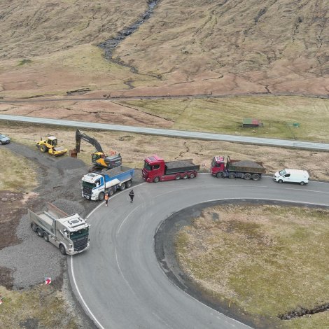 Myndir: Breiðka um svingið í Kollfjarðardali