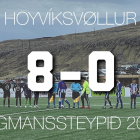 FC Hoyvík vann 8-0 á MB í steypakappingini
