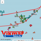 Umleið 30 skip eru stødd á svartkjaftafeltinum sunnanfyri