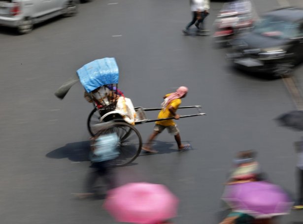 Kolkata, India (Mynd: EPA)