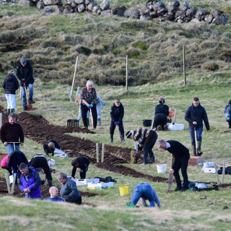 Myndir: Veltu stóra veltu í Miðvági