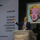 Marilyn seld fyri 195 milliónir dollarar
