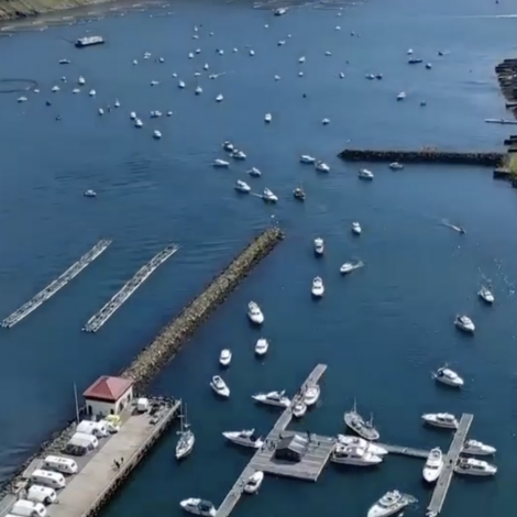 Video: Upp ímóti 200 bátar sigldu á Vestmanna