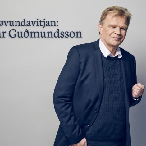 Einar Már Guðmundsson vitjar á Bókasavninum við Løkin