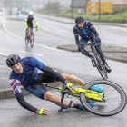 Jákup Petur Eliassen dettur (Mynd: Ólavur Frederiksen / Faroephoto)