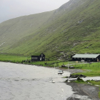 Í dag er ikki veður til at skipa fyri kappríðing, og tí er hon útsett til í morgin (Mynd: Ríðingarfelag Føroya)