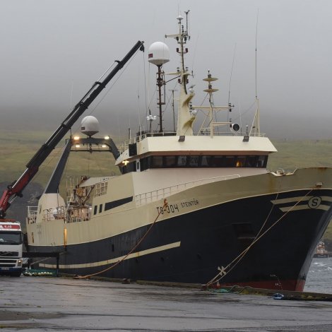 Steintór hevur landað í Hvalba