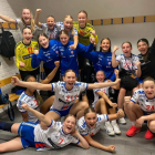 HSF: Føroysku U16-kvinnurnar vunnu 31-17 á Estlandi.