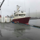 Fiskivarðii landar í Havn