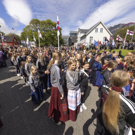 Myndir: Ólavsøkan sett