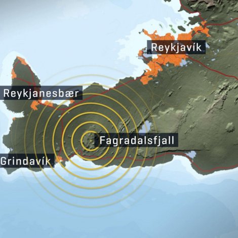 Óttast aftur gos nærhendis Reykjavík