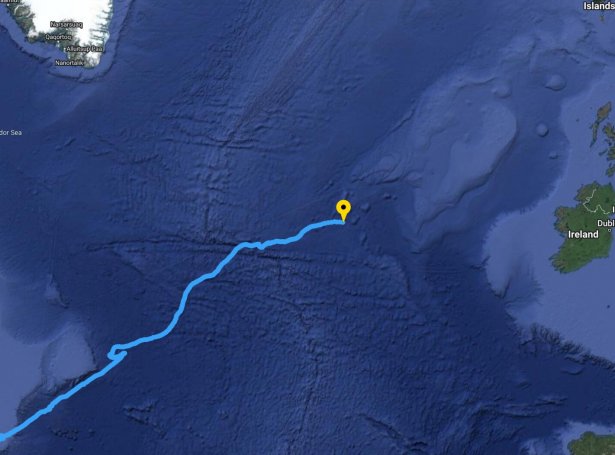 (Mynd: Riding the Gulf Stream to the Faroe Islands)