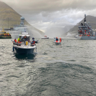 Vatnkríggj og fiskikapping í Klaksvík fríggjadagin