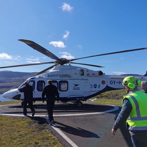 Atlantsflog heldur fram við summarflúgvingini til Suðuroyar til Smyril kemur aftur