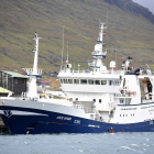 Arctic Voyager landar til Pelagos
