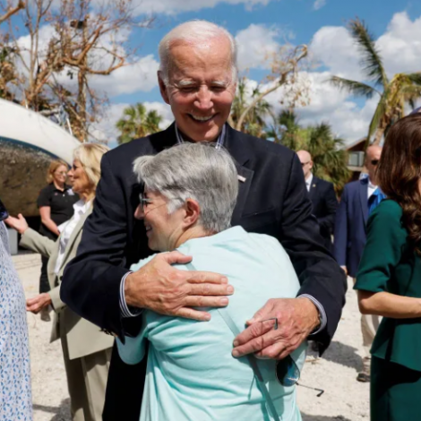 Biden eftir vitjan í Florida: Veðurlagsbroytingar veruligar