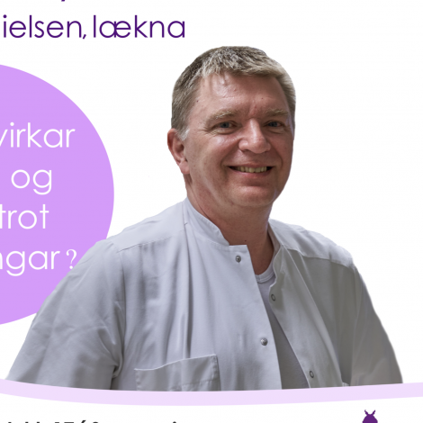 Ókeypis fyrilestur við Kára R. Nielsen, lækna