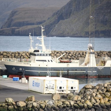 Breiðanes og Hamranes landa í Hvalba