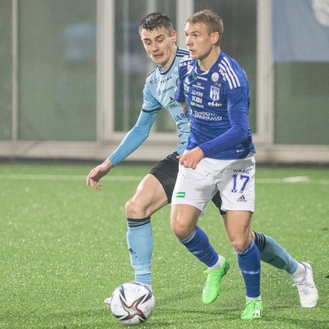 KÍ og Víkingur hava vunnið hvør sína innanhýsis steypafinalu - trý ár eftir dystin í 2022 bresta liðini saman aftur. Hesaferð eru føroyameistararnir størri favorittar enn tá (Mynd: Sverri Egholm)