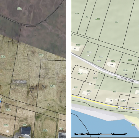 Kunngerð um at broyta  part av matr. nr. 156a