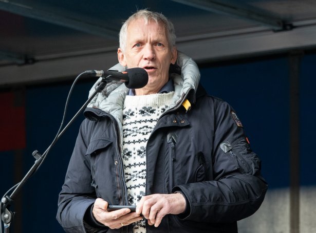 Karl Johansen, borgarstjóri í Klaksvíkar kommunu (savnsmynd: Sverri Egholm)