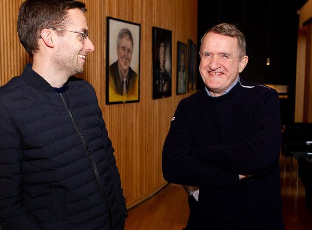 Jenis av Rana og Steffan Klein Poulsen kunnu fáa ein afturat sær inn á ting til næsta valskeiðið (Savnsmynd: Sverri Egholm)