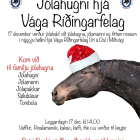 Jólahugni hjá Vága Ríðingarfelag í morgin