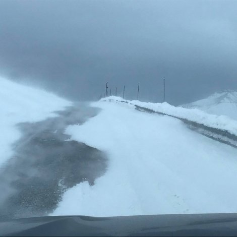 Tað er ikki koyrandi á Vestmannavegnum