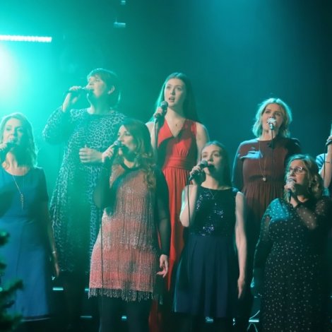 Jólini sungin inn í Kelduni Tollaksmessukvøld