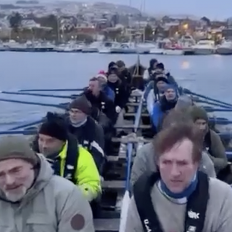 Video: Oldboysmanningin á Konginum á fjørðinum jólaaftansmorgun