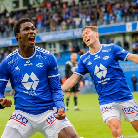 Fofana skoraði 24 mál og legði upp til 10 fyri Molde (Mynd: EPA)