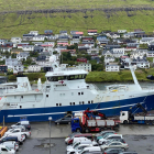 Klakkur fór í gjár avstað til Íslands, eftir at teir høvdu landað í Klaksvík