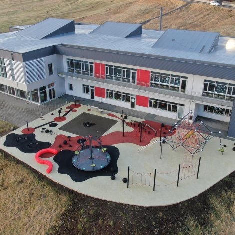 Frá skúlanum á Giljanesi